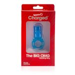 Big Omg Vibrating Ring - Blue - 6 Count Box - Image 2