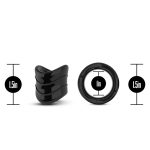 Stay Hard - Beef Ball Stretcher Snug X Long - 1 Inch Diameter - Black - Image 3