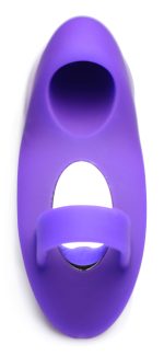 7x Finger Bang Her Pro Silicone Vibrator - Purple - Image 5