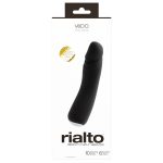 Rialto Rechargeable Vibrator - Black - Image 2