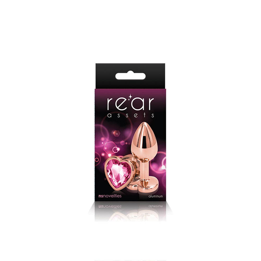 V8g8t4GlcqZa5BF6mvP3bWrWB78T1tgR Rear Assets - Rose Gold Heart - Small - Pink - Image 1