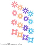 Foil Pack Textured Ring - Prepack of 24 - Image 3