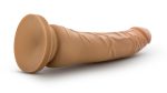 Dr. Skin Silicone - Dr. Noah - 8 Inch Dong With Suction Cup - Mocha