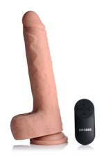 Big Shot 9 Inch Silicone Thrusting Dildo With - Balls and Remote - Image 2