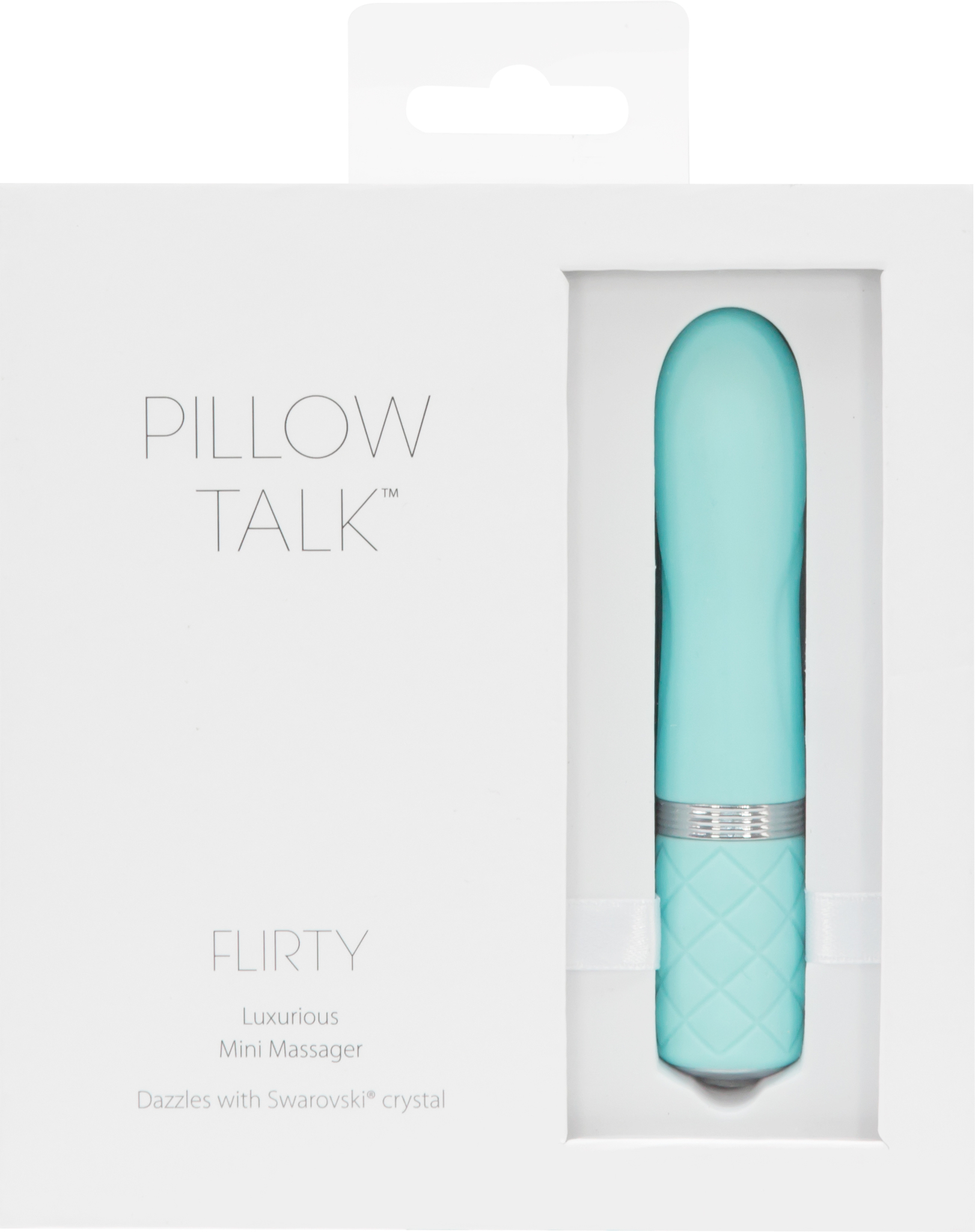 VKkwk2dtTeMoBaPzO1HmaXbCMhbXx9Qo Pillow Talk Flirty Vibe With Swarovski Crystal - Teal - Image 1