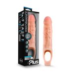 Performance Plus - 9 Inch Silicone Cock Sheath Penis Extender - Vanilla