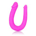 Silicone Double Dong Ac/dc Dong - Pink - Image 2