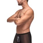 Private Screening Skull Pouch Short Black