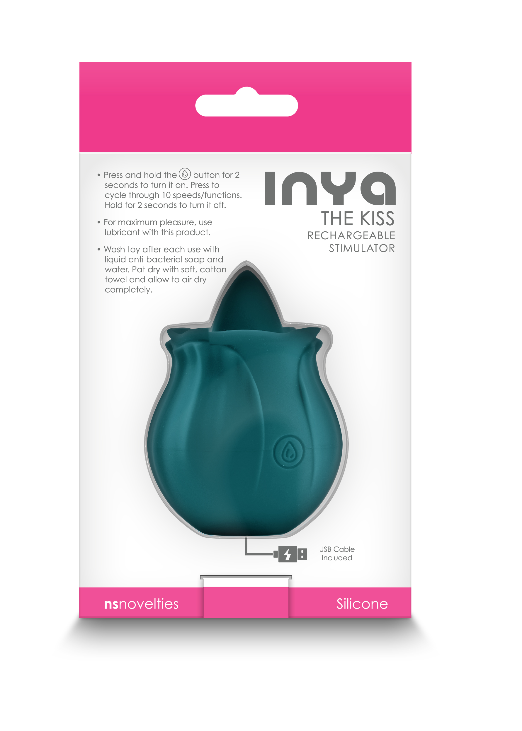 VgMPXB0O418KCzRfRHMFGGh6XIA7vnkq Inya - the Kiss - Dark Teal - Image 1