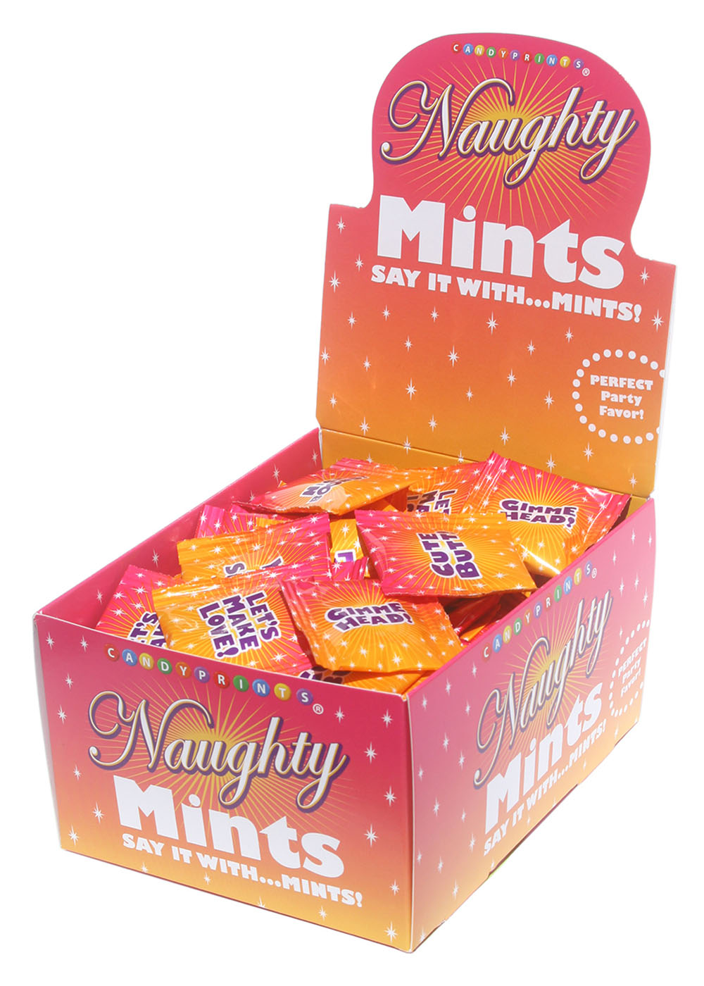 Vitxl2O2SbtlrVYYGPqMbsz2aKOqm7GY Naughty Mints Display Carton 100 3.1g Bags - Image 1