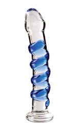 Icicles No. 5 - Clear / Blue - Image 5