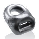 360 2- Way Cockring and Ballsling - Steel - Image 4