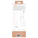 Rialto Rechargeable Vibrator - Vanilla