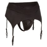 Boundless Thong With Garter - 2l/3xl - Black - Image 6