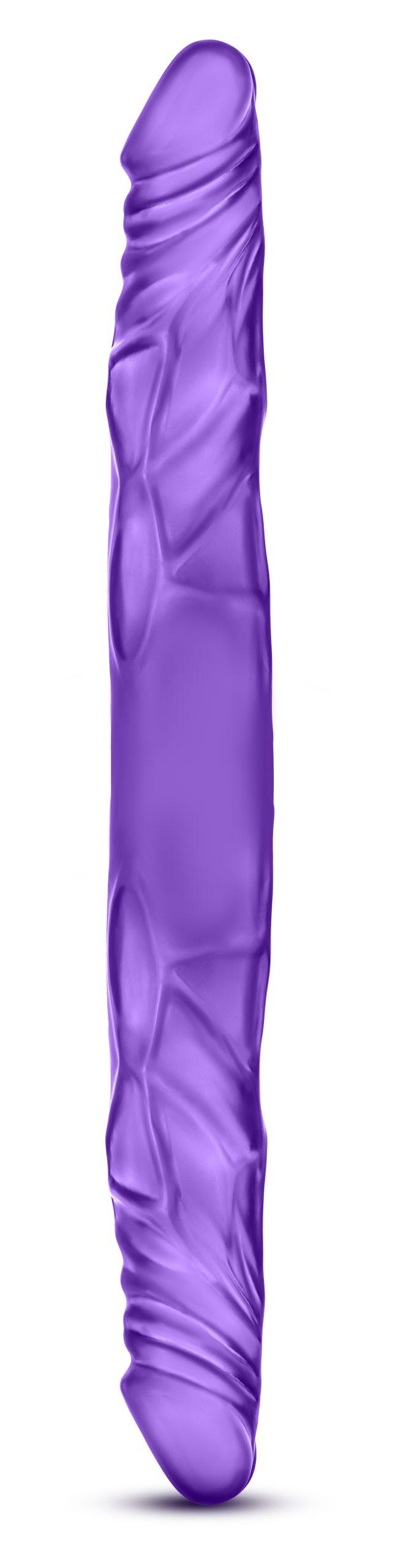W3hcFgLjQLTW5MhYZ0CLc1DCHR05ypx5 B Yours 14 Inch Double Dildo - Purple - Image 1
