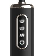 Anal Fantasy Elite Auto-Throb Inflatable Vibrating Plug - Black - Image 3