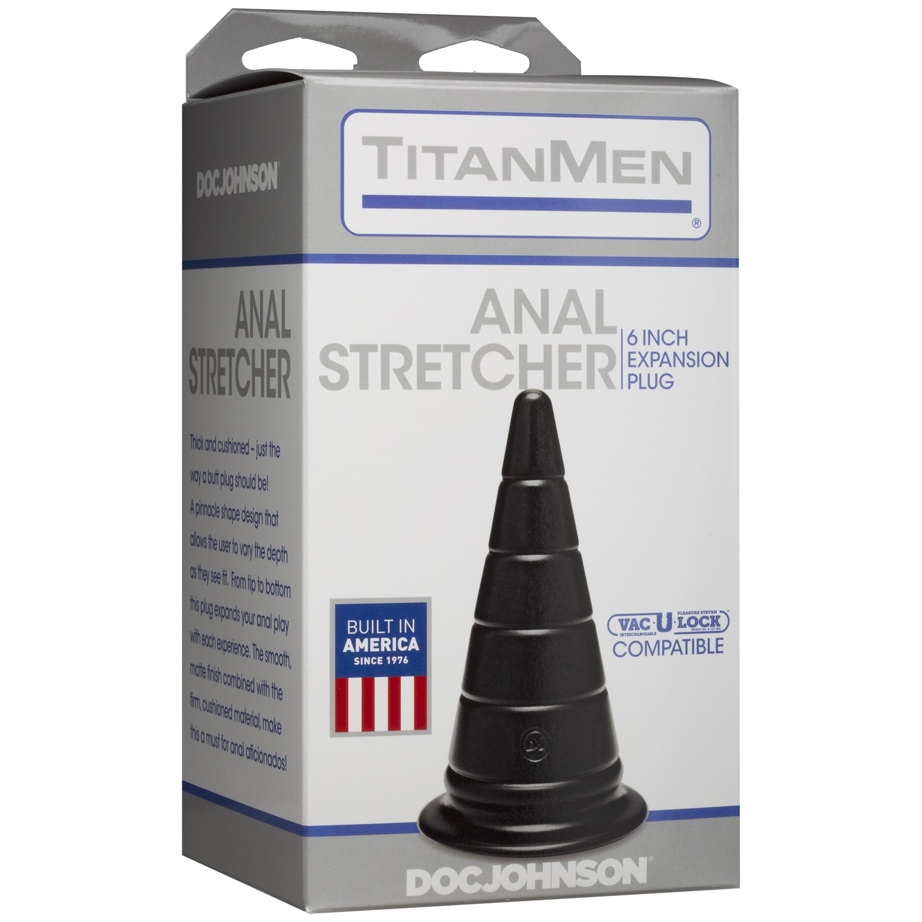 WH0AJgX6kXlrByyRkfx2IsoxfOG8XDzv Titanmen Anal Stretcher 6 Inch Plug - Image 1