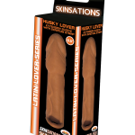 Skinsations Latin Lover Series Husky Lover 6.5 Inch - Brown