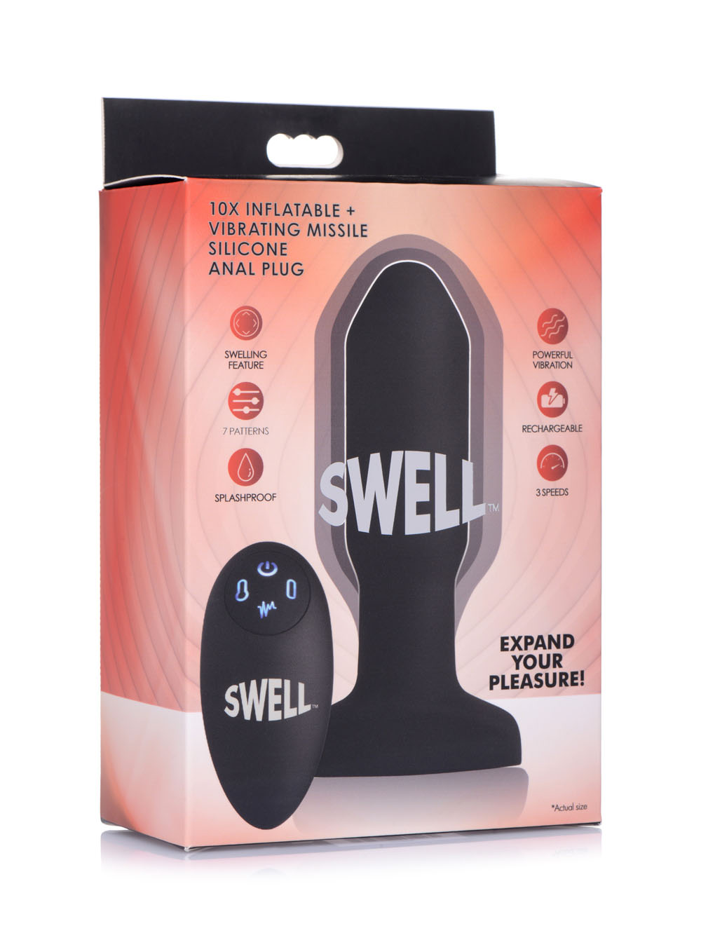 WJXSHJ4rJp9XWM1bmIEbiDmVcFsGid5Q World's 1st Remote Control Inflatable 10x Missile Anal Plug - Image 1