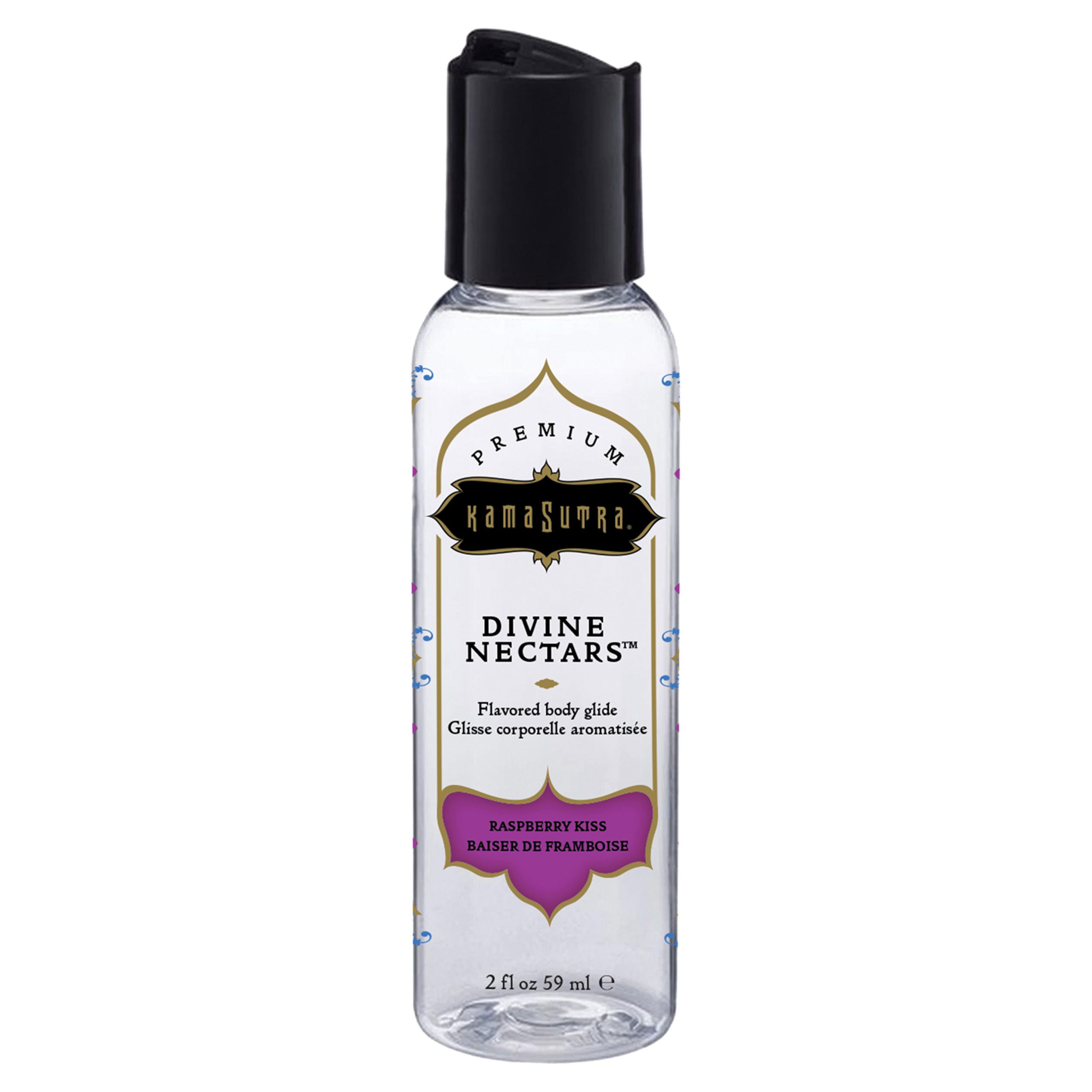 WKnPk4zlGQEB7V6EVJizO8tMYM4WQfJ1 Divine Nectars Flavored Body Glide - Raspberry Kiss - 2 Fl. Oz./ 59ml - Image 1