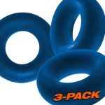 Fat Willy 3-Pack Jumbo C-Rings - Space Blue - Image 3