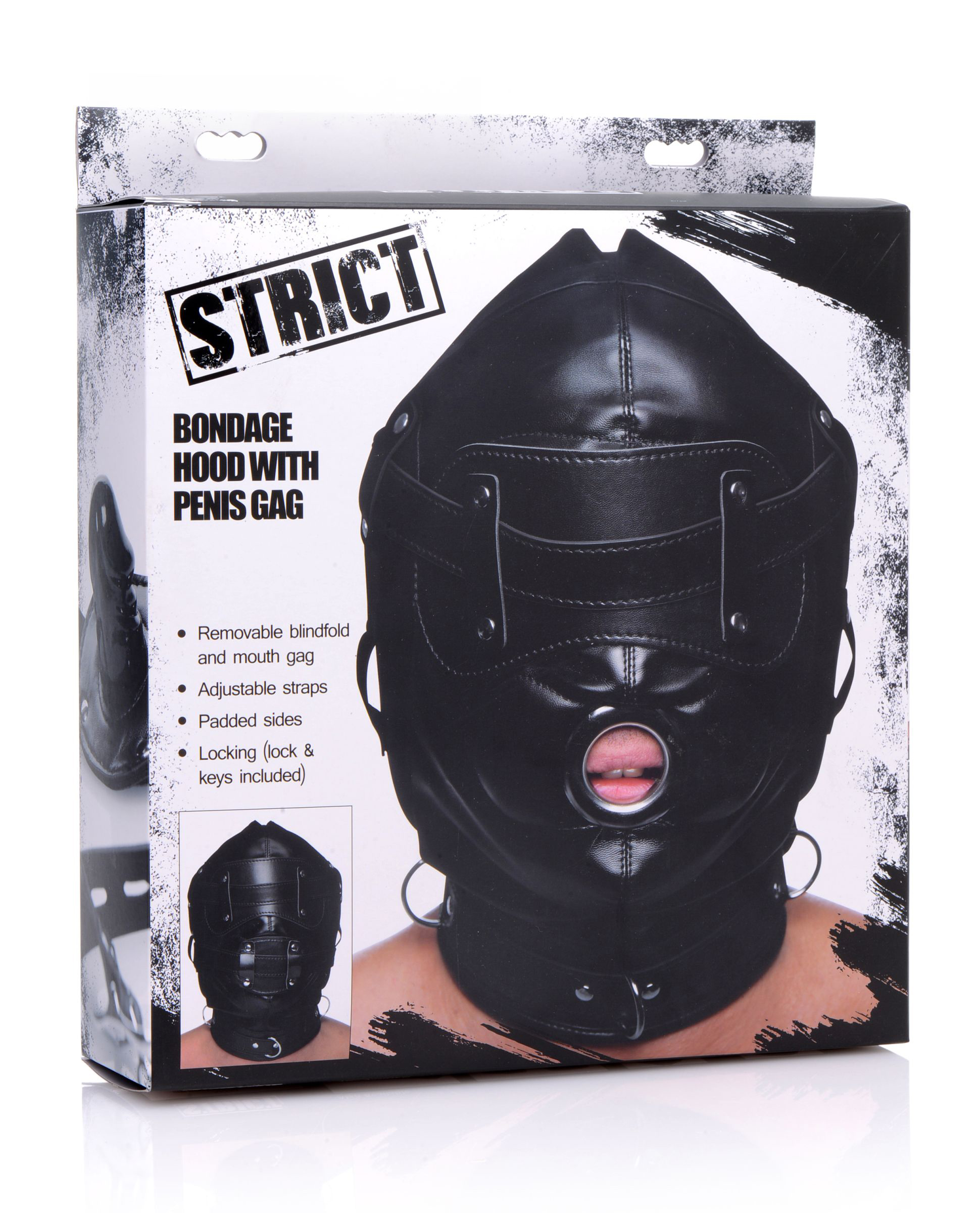 WMKnkeI5vPjF4NFiG9Q1xGPD6gIz9r4e Bondage Hood With Penis Gag - Image 1
