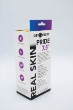 7.5" Pride Dildo - Rainbow - Image 2