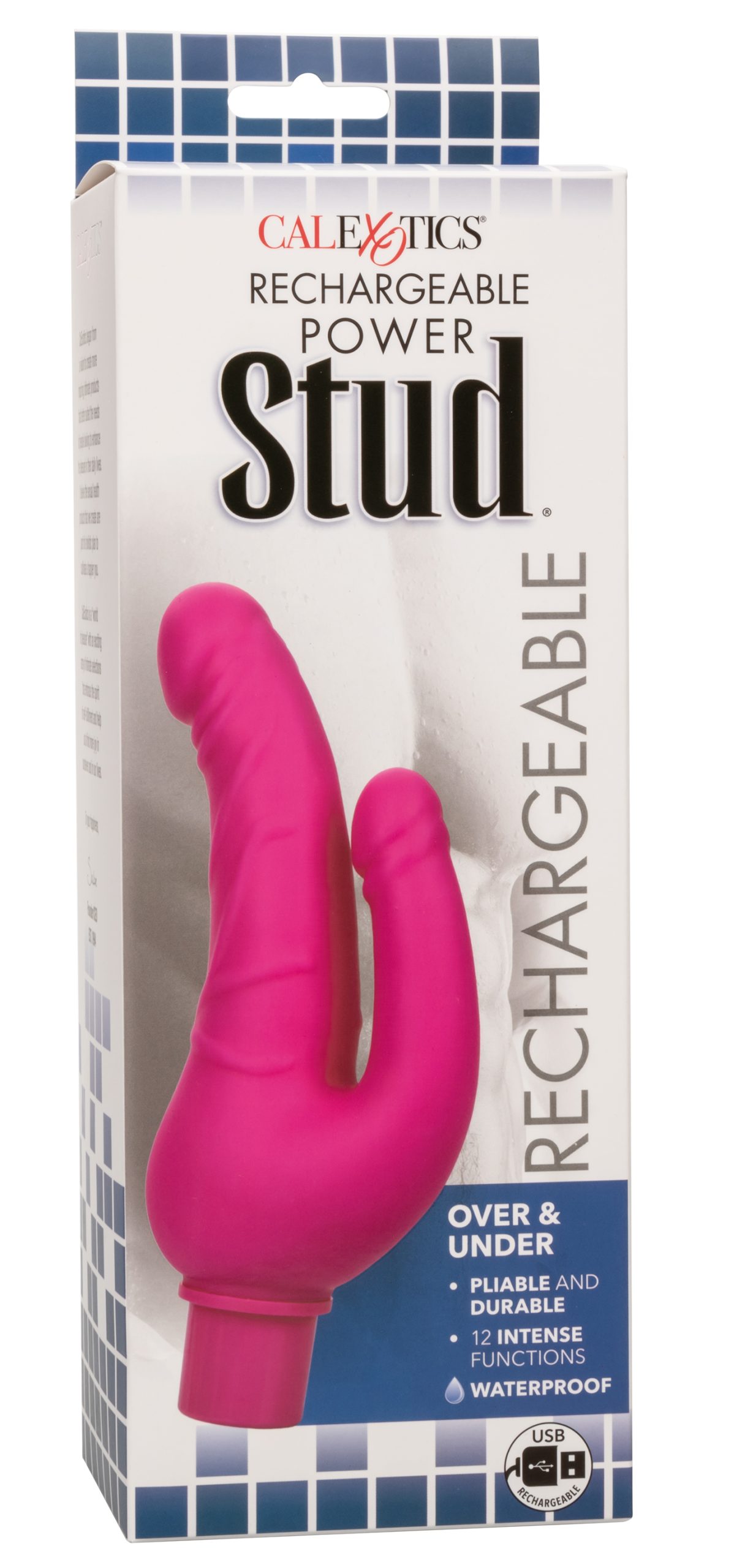 WdO0fb7cTc8Ohv87lykbRqOvOSPv0EIW Rechargeable Power Stud Over and Under - Pink - Image 1