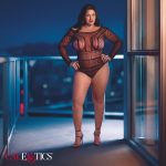 Scandal Plus Size Off the Shoulder Body Suit - Plus Size - Black - Image 5