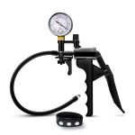 Performance - Gauge Pump Pistol With Silicone Tubing & Silicone Cock Strap - Black