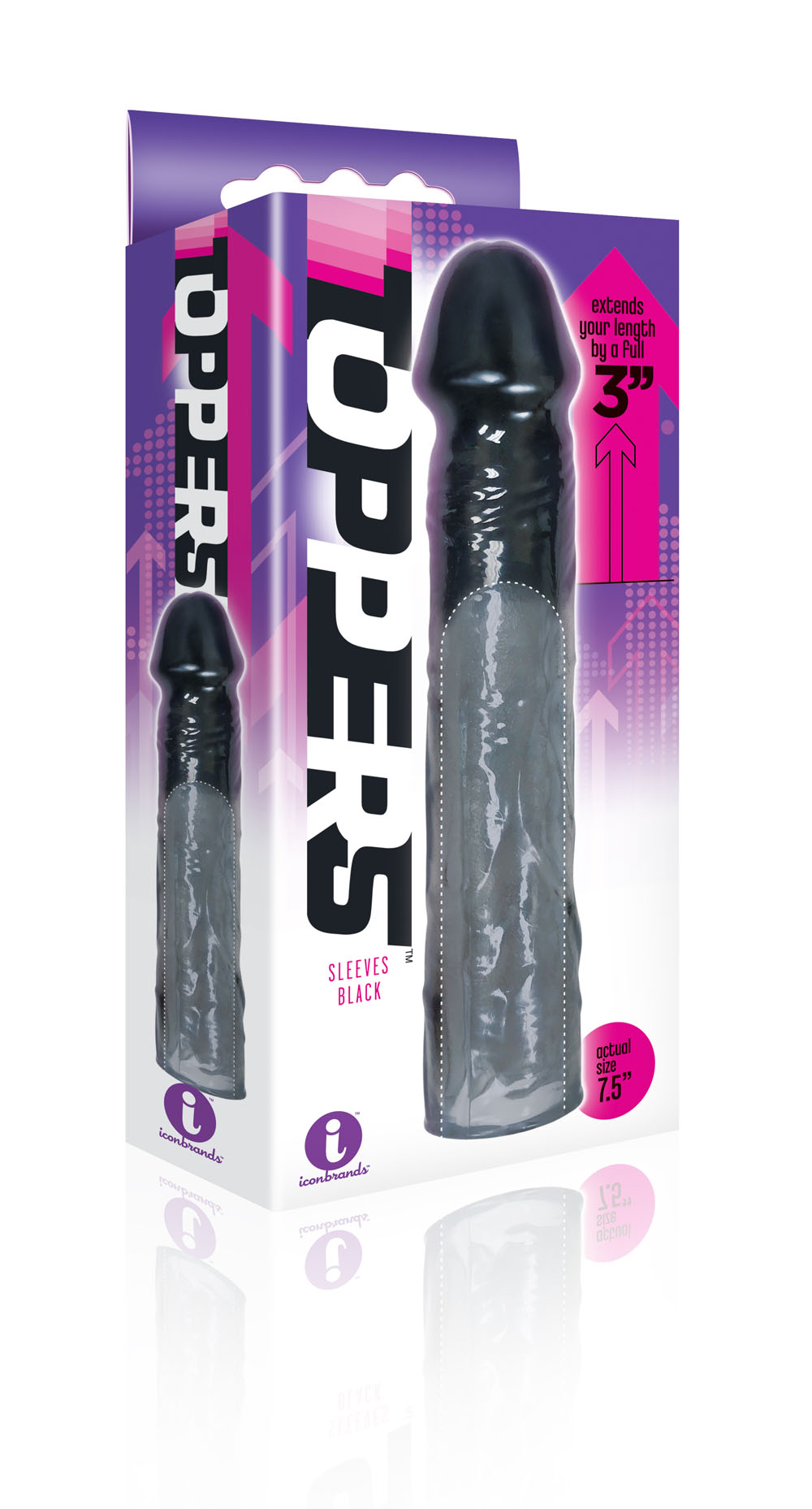 WlcwRCUhzRSjuC19r6SaXvpMz5TRKfmF The 9's Toppers Black Extender Sleeve - Image 1