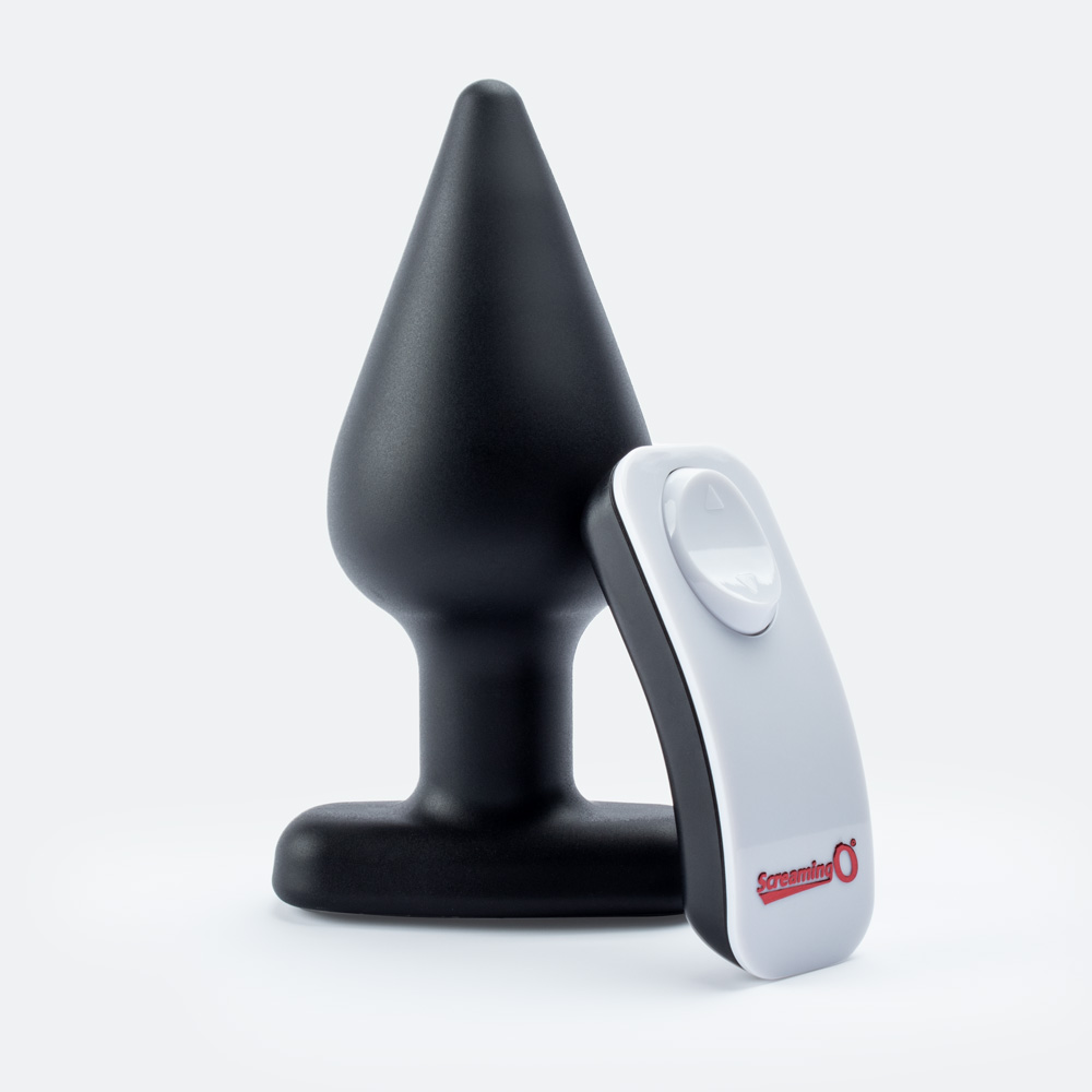 Wmjuc20XOo4f0K1OsnZUbOG2czUMDvZG My Secret Remote Vibrating XL Plug - Black - Each - Image 1