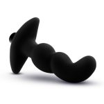 Anal Adventures - Platinum - Silicone Vibrating Prostate Massager 03 - Black - Image 2