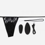 Premium Ergonomic Remote Panty Set - Black - Each - Image 2