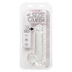 Size Queen 6 inch/15.25 Cm - Clear - Image 2