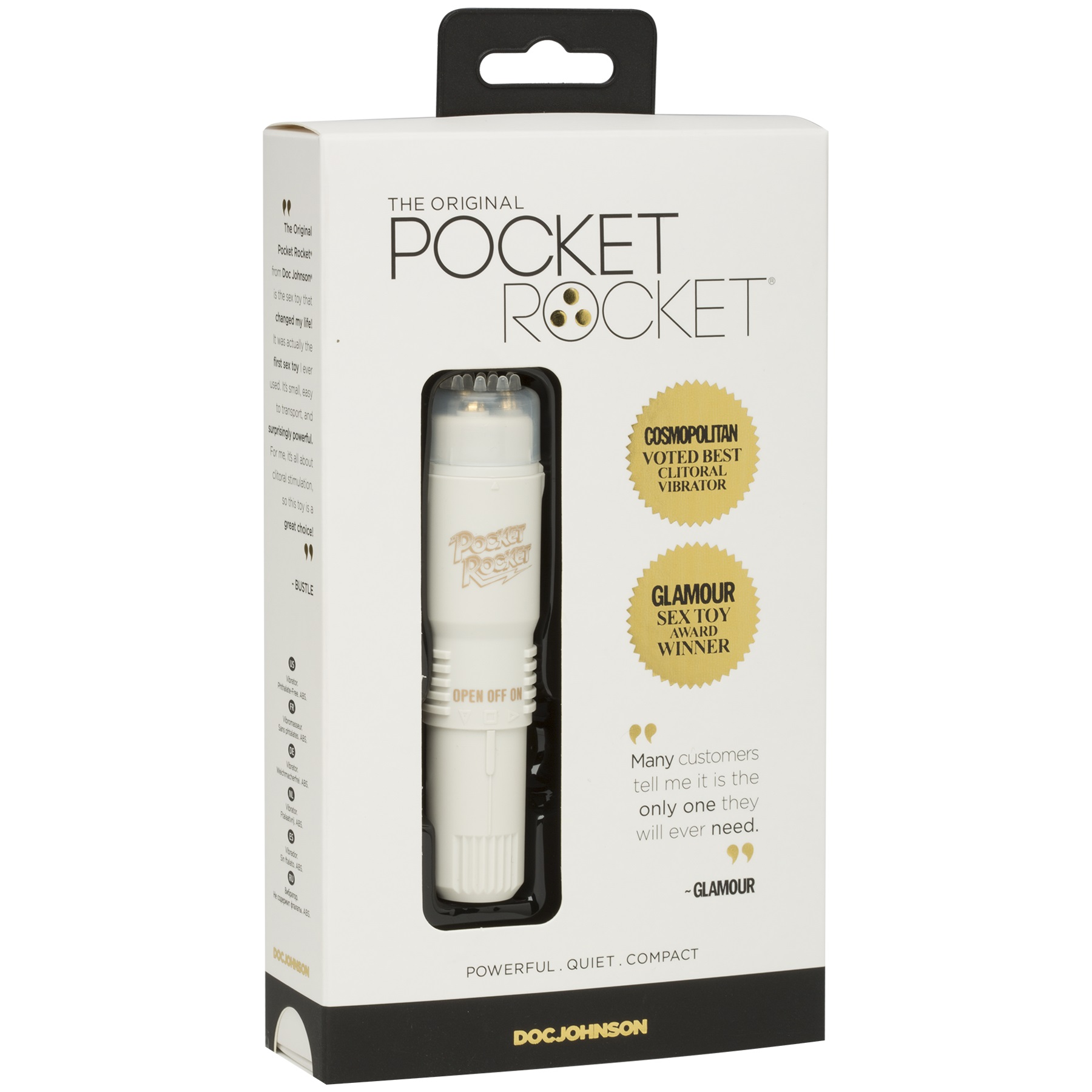WztY4Bk9KmT0sx0l4vLDtoou92lxCFdz The Original Pocket Rocket - White - Image 1