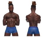 Sexagon Mini Short - Medium - Royal - Image 4