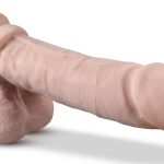 Dr. Skin Silicone - Dr. Beckham - 7 Inch Thumping Dildo With Remote Control - Vanilla