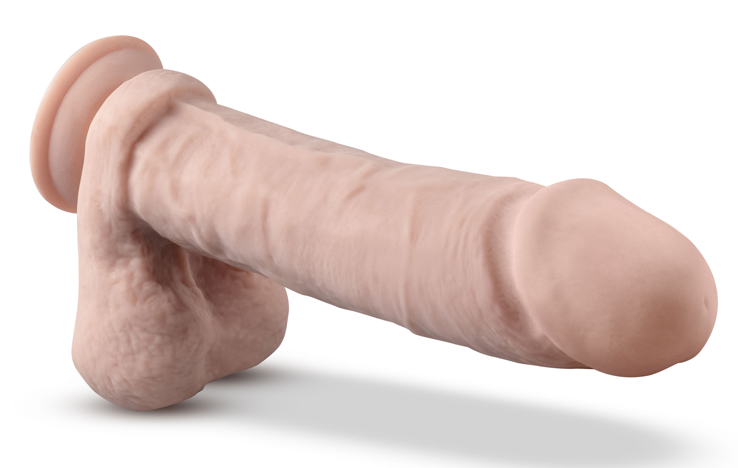 X5OXzrwq260HrwfdRU7Upu736CSxhMA1 Dr. Skin Silicone - Dr. Beckham - 7 Inch Thumping Dildo With Remote Control - Vanilla - Image 1