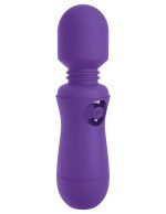 Omg! Wands Enjoy Rechargeable Vibrating Wand - Purple - Image 6