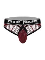 Cock Pit Nte Cock Ring Thong - L/ XL - Burgundy - Image 3