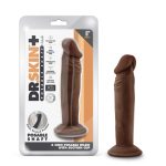 Dr. Skin Plus - 6 Inch Posable Dildo - Chocolate - Image 7