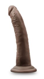 Dr. Skin Plus - 7 Inch Posable Dildo - Chocolate - Image 3