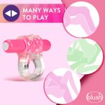 Play With Me – Teaser Vibrating C-Ring – Pink - Image 4