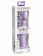 Dillio Platinum - Slim Seven 7 Inch Dildo - Purple