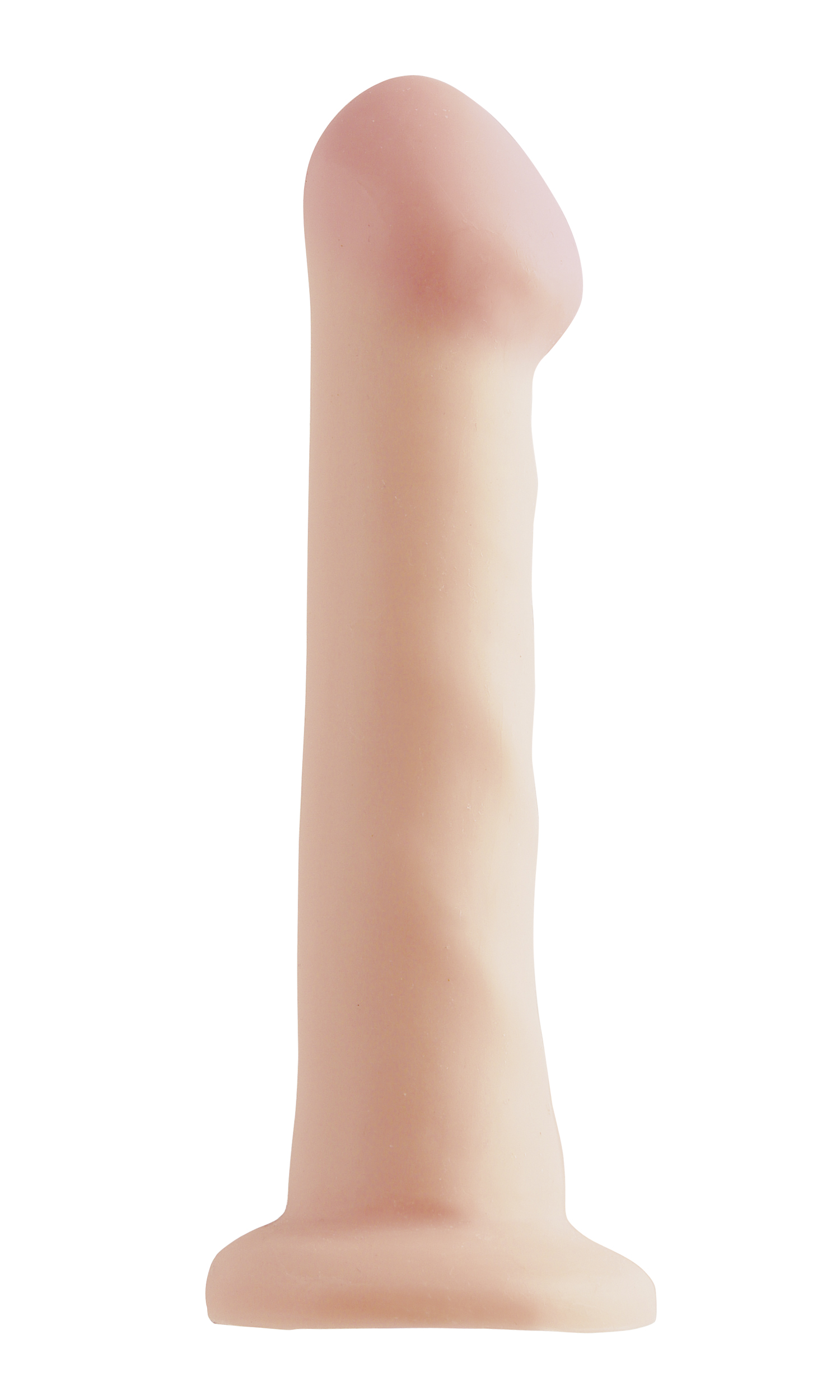 Xmi5vwkJhUg98085iJ48JQyRqqlinbuO Basix Rubber Works - 6.5 Inch Dong With Suction Cup - Flesh - Image 1