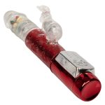 Naughty Bits Cumball Machine Thrusting Jack Rabbit Vibrator - Red - Image 6