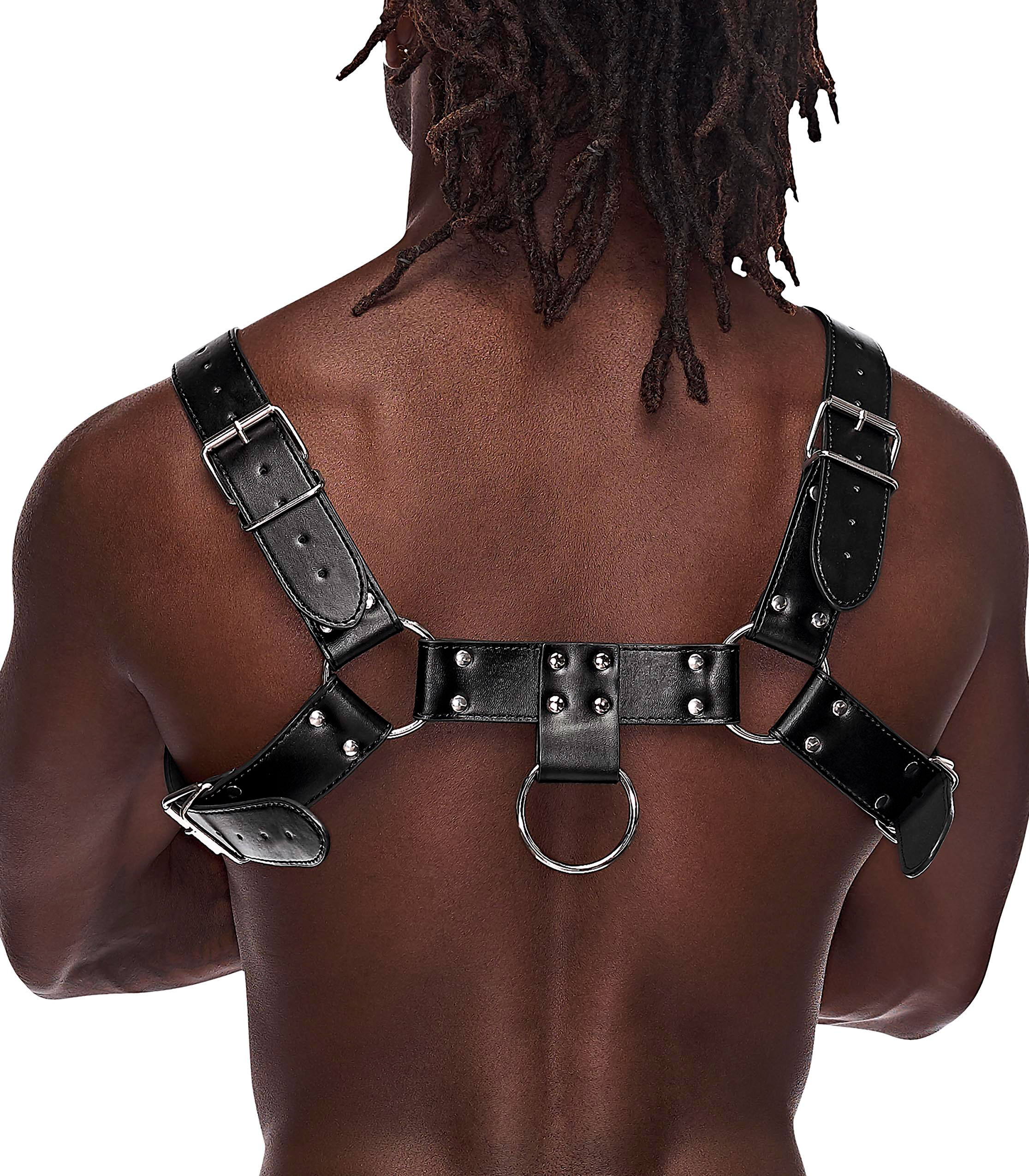 XzQuuDX3XghxEo75Lzv09BLbEVI7Yt1Z Aries Leather Harness - One Size - Black - Image 1