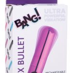 10x Rechargeable Vibrating Metallic Bullet - Purple