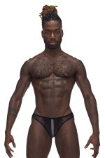 Landing Strip Bikini Brief - XL - Black - Image 2